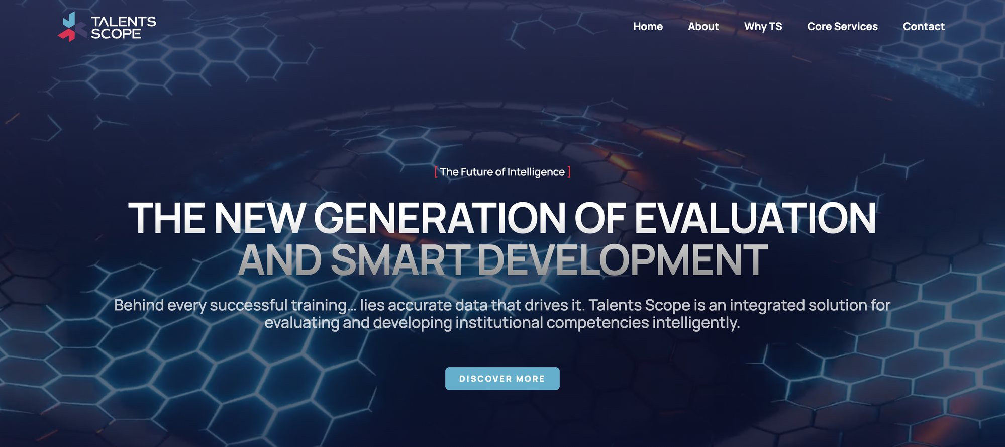 Talents Scope homepage: The new generation of evaluation and smart development